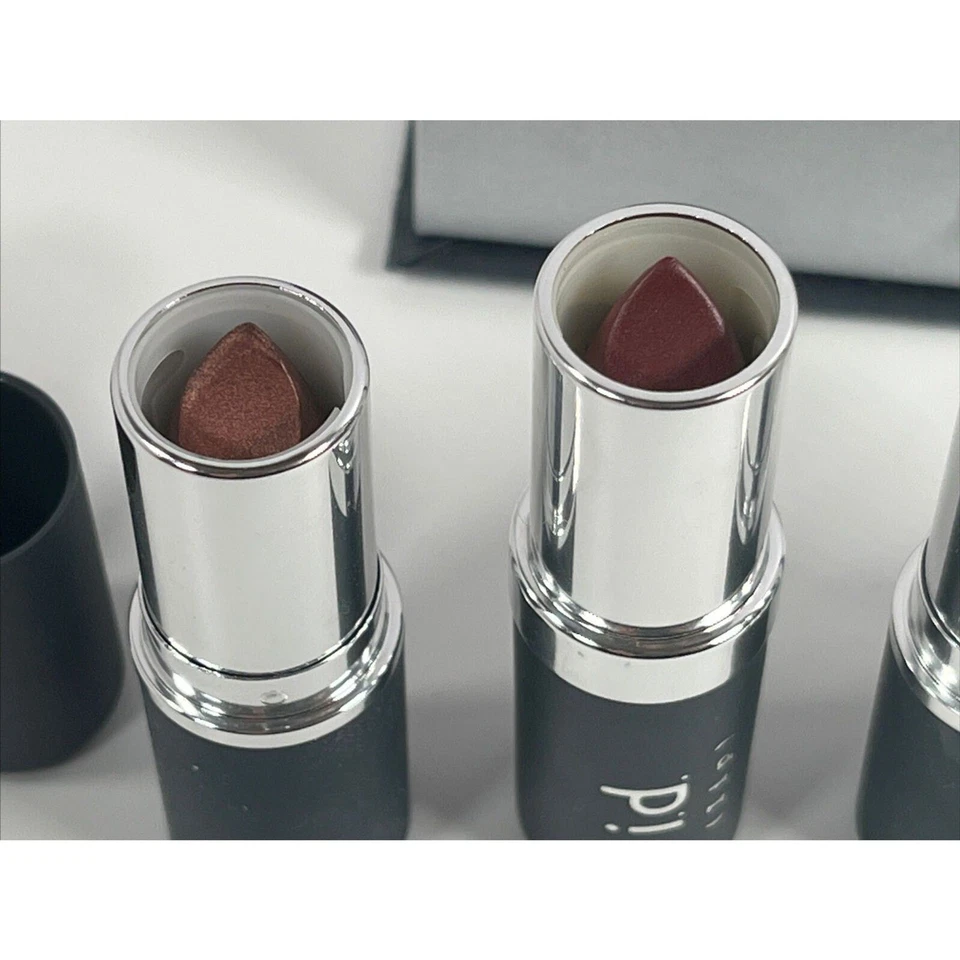 i.d. Estuche de 4 lápices labiales Bare Escentuals (labios) 0,14 oz cada uno NUEVO - Lista a continuación Foto 4 de 4