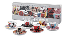 Illy Art Collection Pedro Almodovar Set Tazze Cappuccino, Nuove OVP