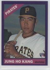 2015 Topps Heritage High Number Chrome Purple Refractor Jung-Ho Kang Jung Ho 1c7