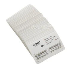 AZDENT 20pc/Kit Dental Orthodontic Bracket Braces Standard Roth .022 Hooks 3-4-5