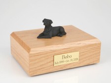 Labrador Black Figurine Dog Pet Cremation Urn Available 3 Diff Colors  4 Sizes