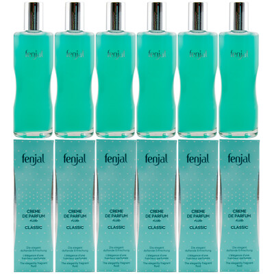 Fenjal Classic Creme de Parfum FLUID 6 x 100ml für Dekolleté -Arme und Schultern