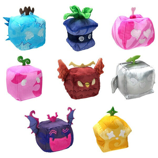 3x ROBLOX BLOX FRUITS MYSTERY PLUSH INCLUDES PHYSICAL OR PERMANENT