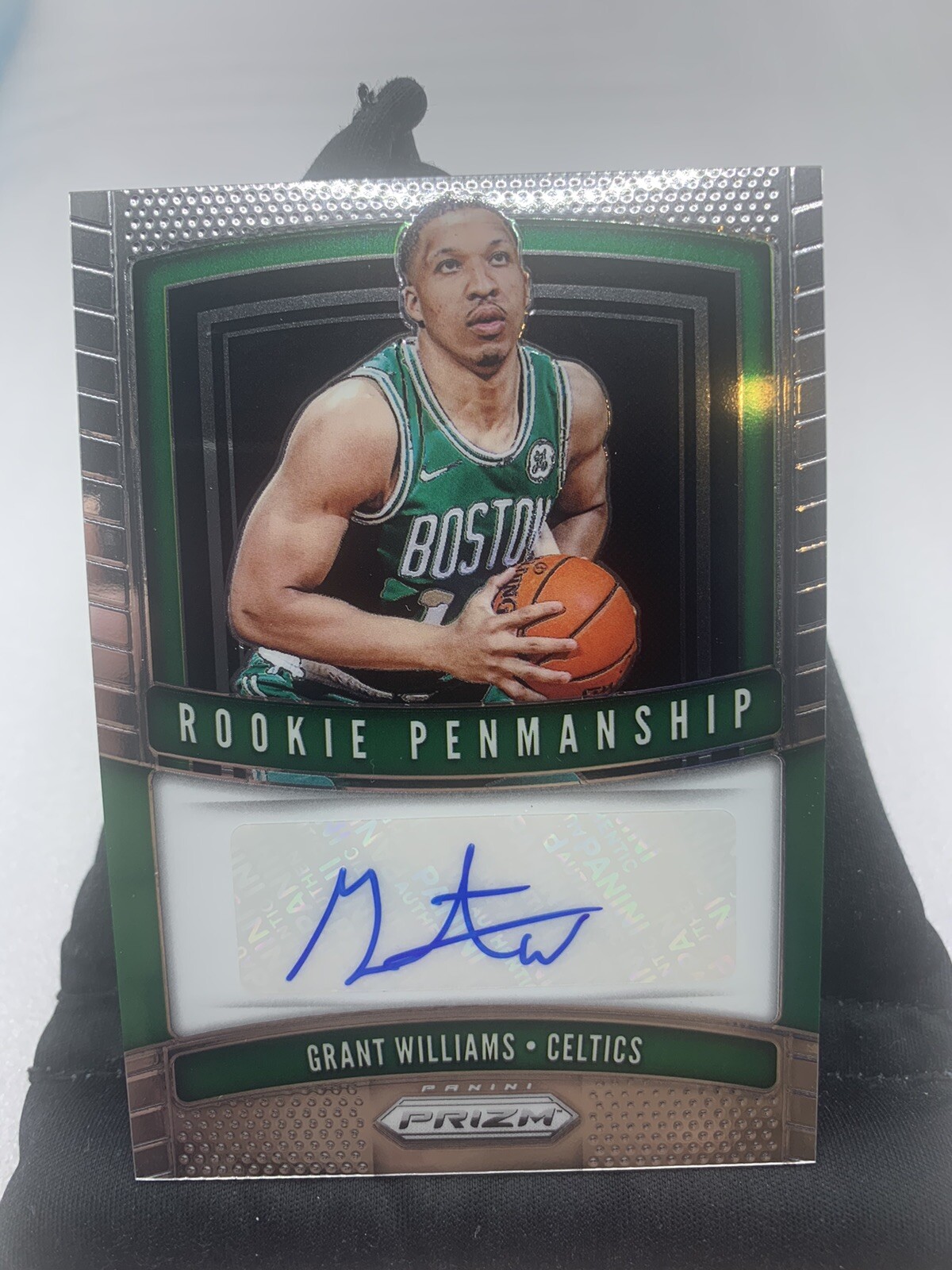 2019 Prizm Grant Williams Rookie Penmanship Auto RC Boston Celtics Hornets G1