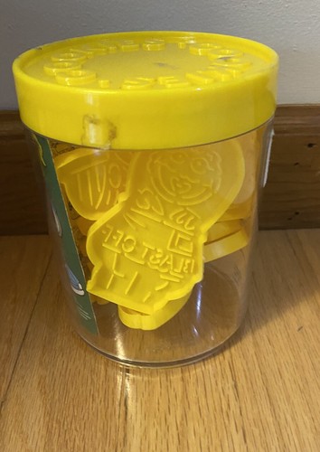 Vintage 1990 Going Places Sesame Street Cookie Cutters Set of 8 Big Bird Elmo!!! - Bild 3 von 3