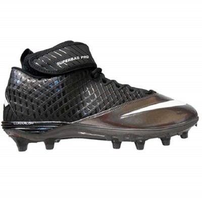 NIKE Lunar Super Bad Pro TD Football Cleats 511334 009 Blck