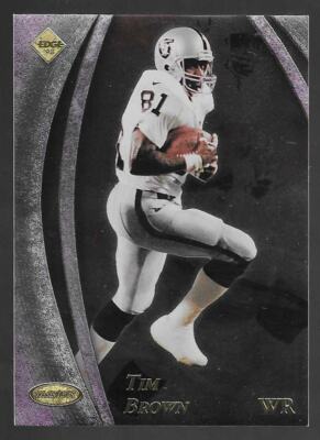 1998 Collector's Edge Tim Brown Oakland Raiders 3780/5000