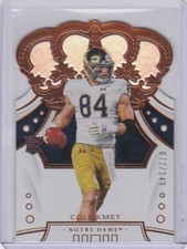2020 Chronicles Draft Picks Crown Royale Mirror Holo 072/149 Cole Kmet Rookie RC