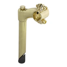 OG 2-SCREW Gooseneck Lowrider Bicycle 22.2mm Stem Bike Gold