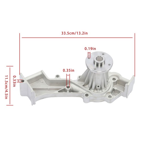 Labwork Timing Belt Kit Water Pump For Nissan Xterra Frontier 1996-2004 TBKWP212 - Picture 14 of 15