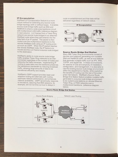 Wellfleet Communications - Source Route Bridge Sales Brochure (1992) - Picture 2 of 3