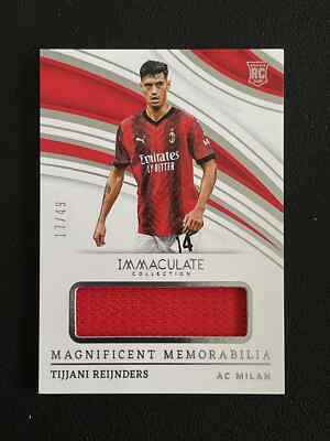 Tijjani Reijnders 2023-24 Panini Immaculate Magnificent