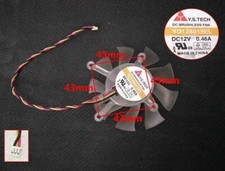 Y.S TECH YD128015EL DC12V 0.46A 7515 75mm 75x75x15mm Graphics Cooling Fan 3-Pin