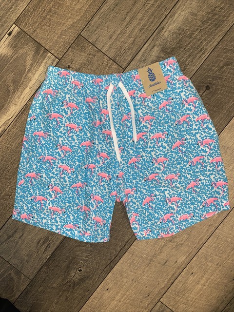 chubbies flamingo swim trunks