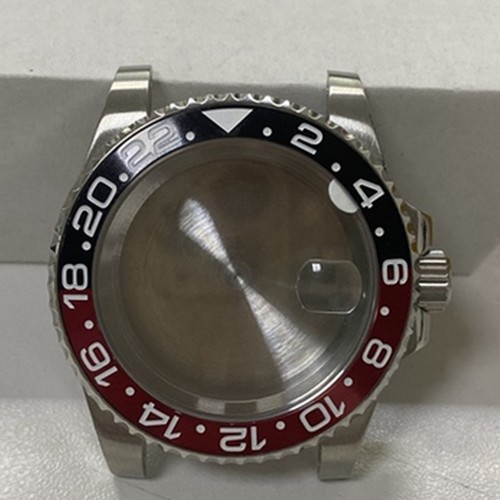 Cassa orologio 40 mm acciaio inox per Miyota 8215 8205 8200 Mingzhu 2813 3804 - Foto 28 di 40