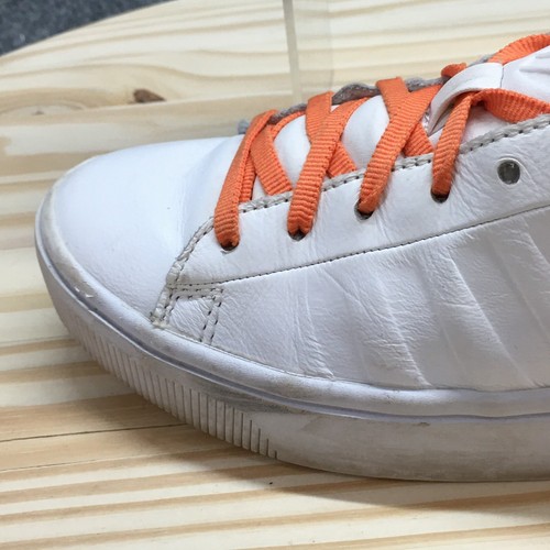 K Swiss Shoes Donna 6 Corte Frasco Casual Sneakers Basse 95453-102 Pelle Bianco - Foto 4 di 20