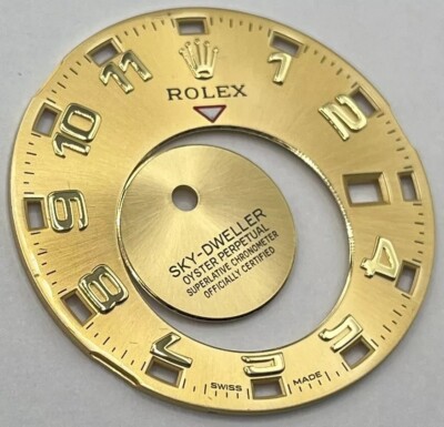 Rolex Sky-Dweller 42mm Champagne Arabic Dial Model Factory