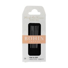 Bohin Cross Stitch Needles Size 28 / 6 Needles