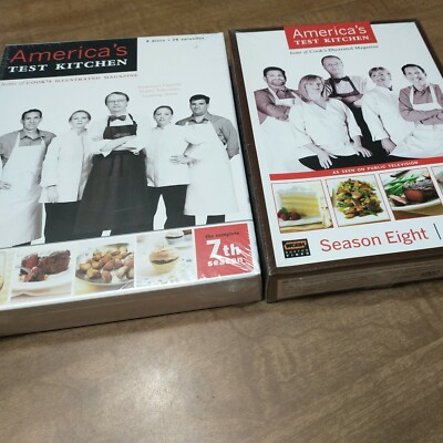 America's Test Kitchen Set : The Complete 7 & 8 Season LOT Cook's