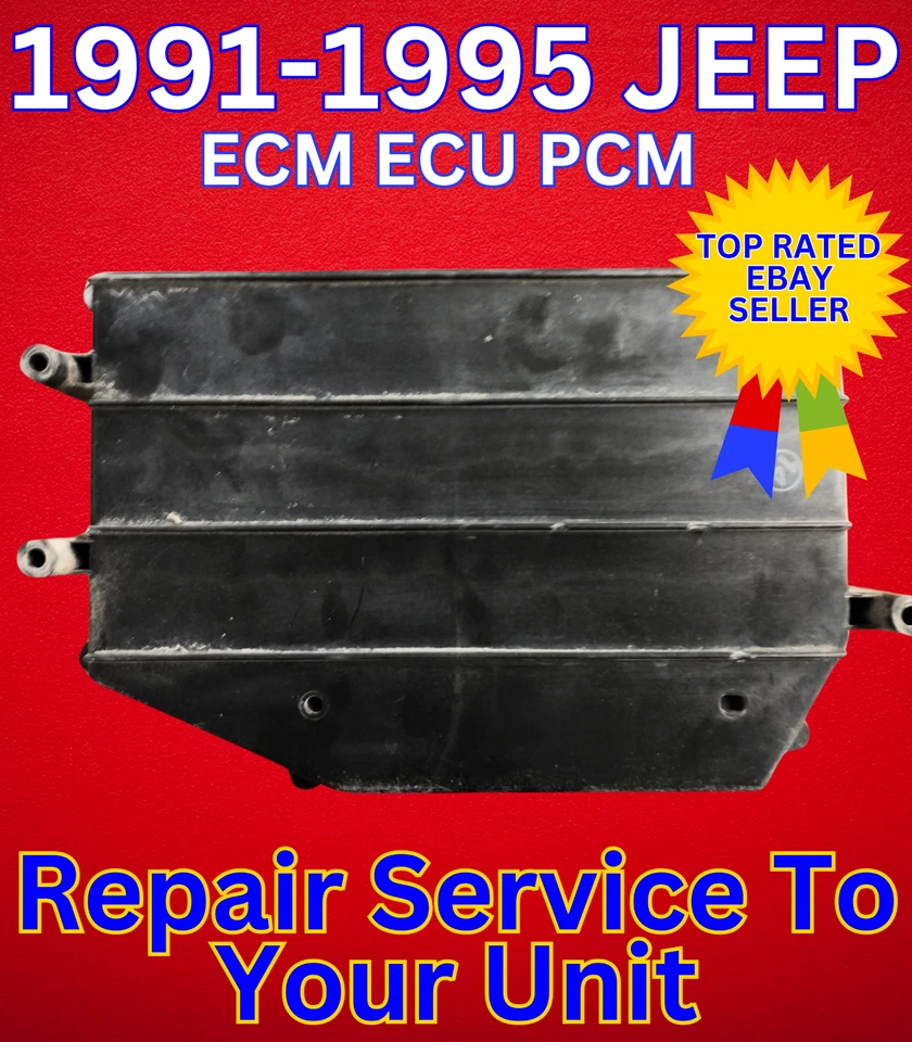 Jeep Grand Cherokee ZJ ECM ECU PCM Engine Computer Repair & Return 1993-1995 - Image 4 of 4