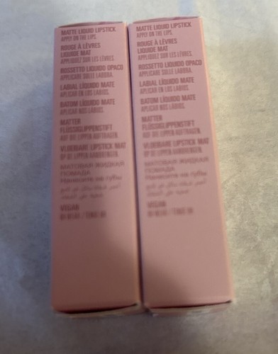 2 Kylie Jenner Matte Liquid Lipstick 402 Mary Jo K 0.03 Oz. Each Travel Size NIB - Picture 5 of 6