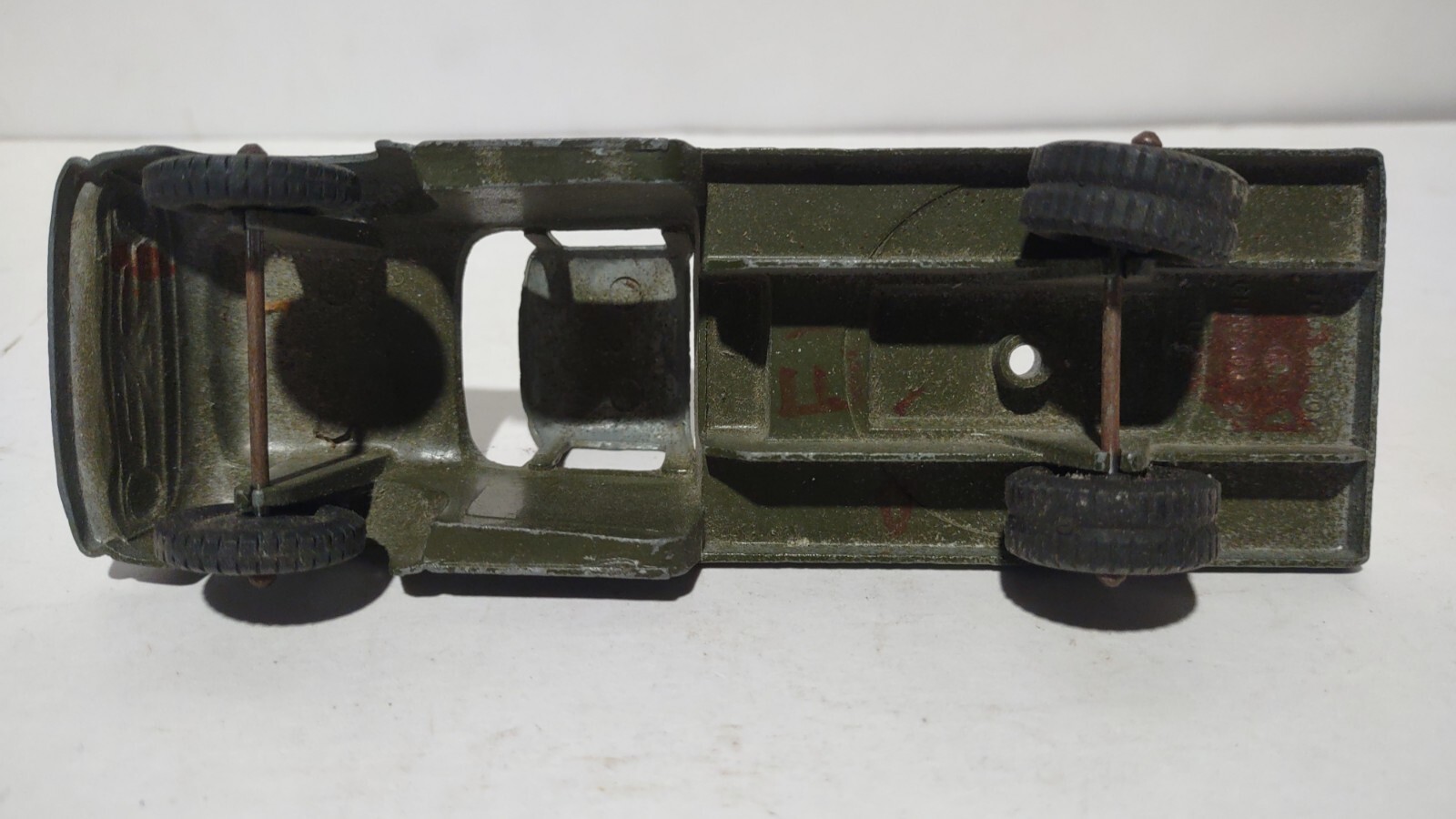 Vintage Tootsietoy, Army Radar Truck & Howitzer Gun, Diecast