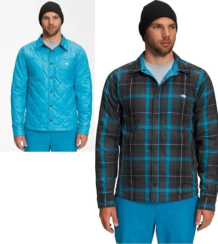 NEW The North Face Fort Point Flannel Reversible Jacket Quilted