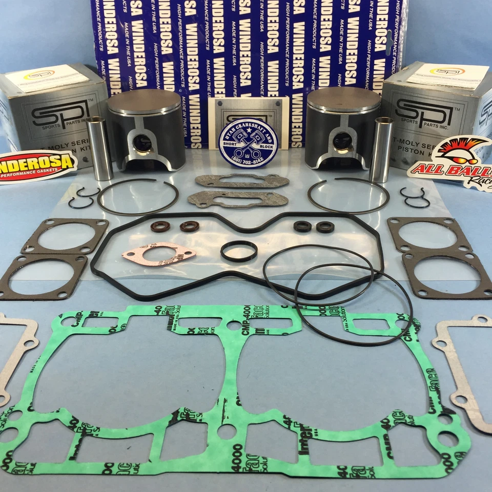 SKI-DOO 800R DOS 82MM SPI PISTONES WINDEROSA KIT EXTREMO SUPERIOR 2007-2012 07-12 GSX LTD Foto 4 de 4