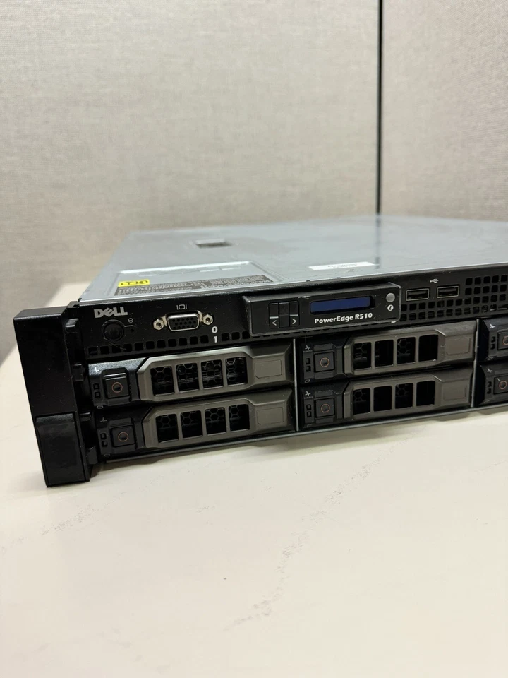 Dell PowerEdge R510 8-LFF E5620 2.4GHz 24GB RAM 8*1TB HDD SATA PERC H700 Server - Image 3 of 4