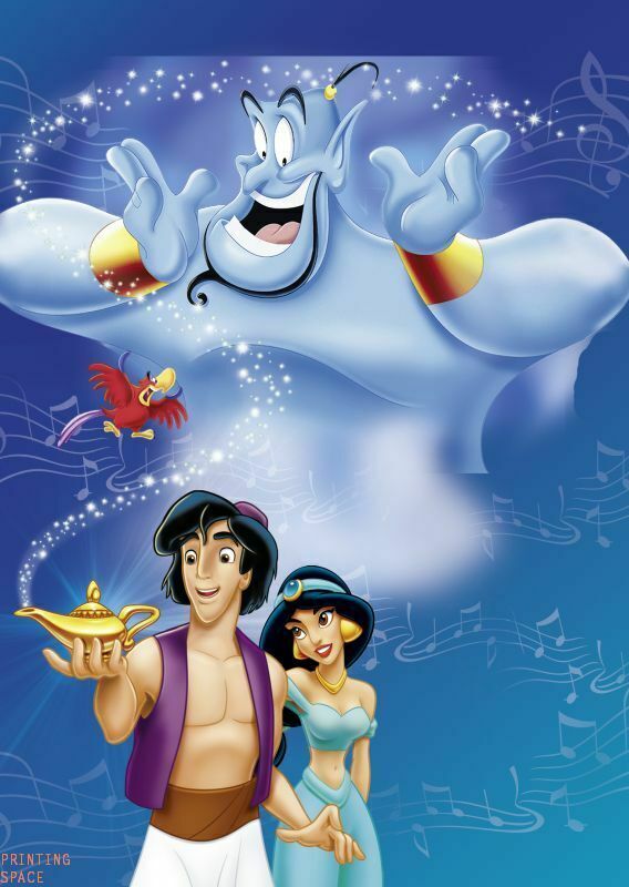 ALADDIN Vintage Classic Disney Collectors Poster 1 - POSTER 20x30