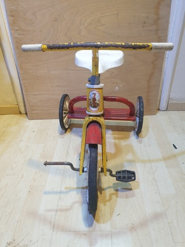Vintage Original Rare Childs Raleigh Tricycle Trike 3 Wheeler 1950s Needs Tlc - Picture 12 of 13