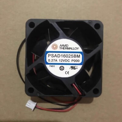 AAVID THERMALLOY PSAD16025BM 6025 DC12V 0.27A 2-Pin Cooling Fan - Foto 2