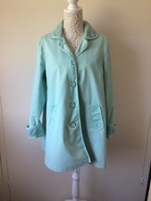 Ladies Mint Green Cotton Therapy Coat - Size 12