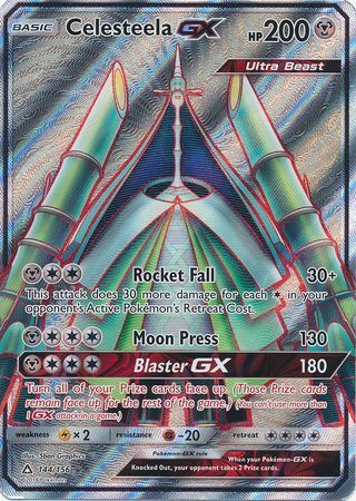 Celesteela GX - 144/156 - Full Art Ultra Rare - Pokemon Singles » Sun &  Moon Sets » Ultra Prism - Spell Bound