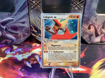 Pokemon Card Lohgock Blaziken Ex Crystal Guardians Deutsch German Holo NM 2006