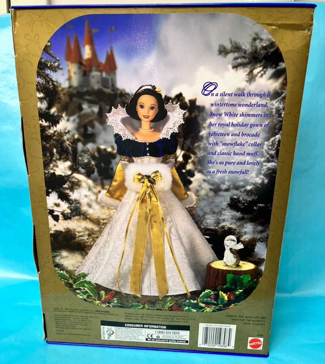Barbie⭐️Snow White⭐️Collecter Edition Snow White 1999 Barbie Doll for sale online | eBay