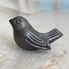 Cast iron Bird knob, Kitchen cabinet knobs, wardrobe knobs, black cast iron knob