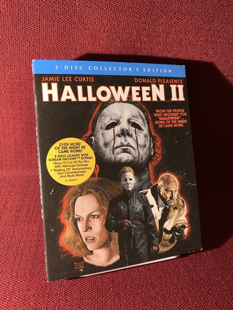HALLOWEEN II 1981 Blu-Ray + DVD Scream Factory Collector's