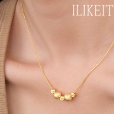 Collar colgante artesanal ojo de gato, gargantilla de cuentas de plata cepillada elegante uso diario