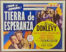 Brian Donlevy & Ann Richards AMERICAN ROMANCE org 1944 Title Lobby Card 11897