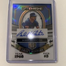 2025 Leaf Optichrome Auto 1/1 Bobby Valentine Baseball Draft History