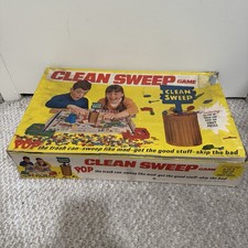 Vintage Clean Sweep Board Game 1967 Classic Board Game