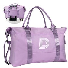 Initial Travel Duffel Bag 18.89" x 11.02" x 6.69" Personalized for Girls