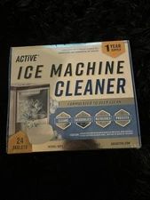Ice Machine Cleaner Maker Descaler - 24 Clean Tablets Compatible with Frigida...