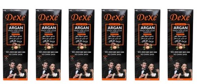 Dexe Haarfarbe Shampoo schwarz mit Arganöl 450ml
