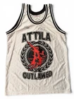 Attila Outlawed Signed Basketball Jersey Fronz & Sean Heenan Autographed Size L