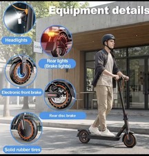 Electric Scooter Adult Folding E-Scooter 350W Motor Long Range Fast Speed 25KM/H