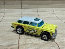 Hot Wheels-yellow 55 Chevy Nomad Mint Loose Custom Paint And Finish