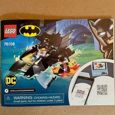 LEGO Batman (76158) Batboat The Penguin Pursuit! COMPLETE SET