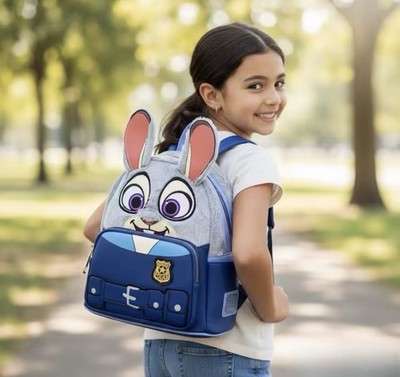 Loungefly Disney Zootopia Officer Judy Hopps Mini Backpack - NWT